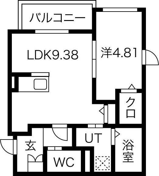 ル　シエル　クレール　サクラの間取り