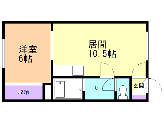 ほっとＲＯＯＭの間取り