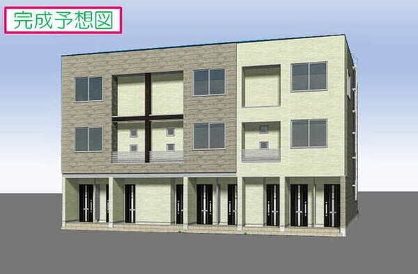 【名古屋市中川区柳瀬町のアパートの建物外観】