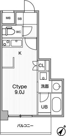 町田市原町田のマンションの間取り