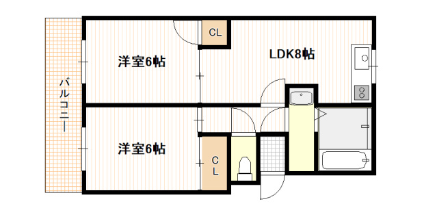 サウスバードの間取り