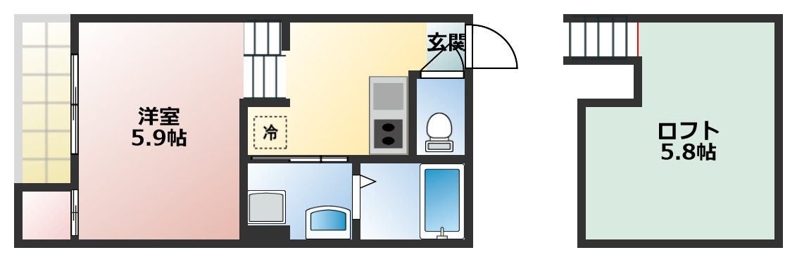 SANCTUARYの間取り