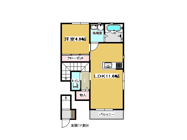 ＭＤイーストIIの間取り