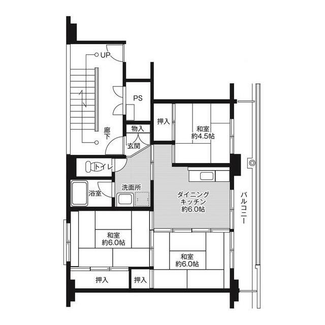 秩父郡皆野町大字皆野のマンションの間取り