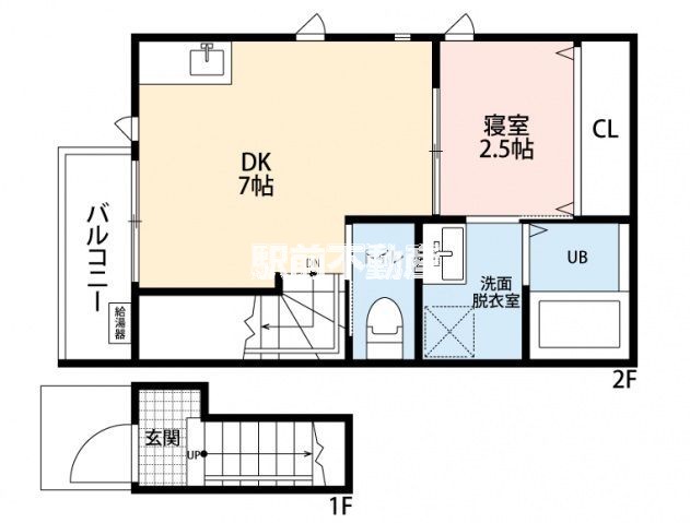 アトラクティ和白ヶ丘の間取り