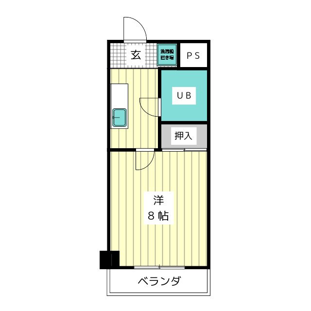 はいつ寺島の間取り