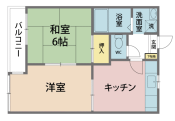 サンフラワーの間取り写真