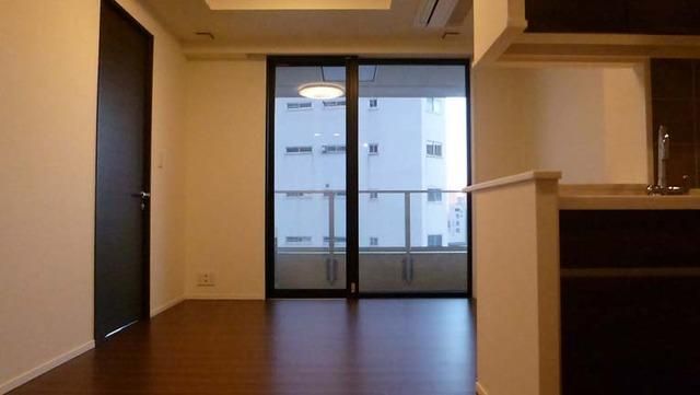 居室・リビング　リビングからは高層階ならではの眺望が愉しめます。