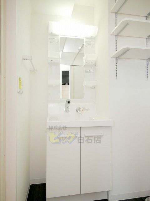 洗面設備　シャンプードレッサー完備です♪