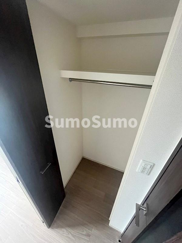 収納　大きなスペースがあり、収納には困りません