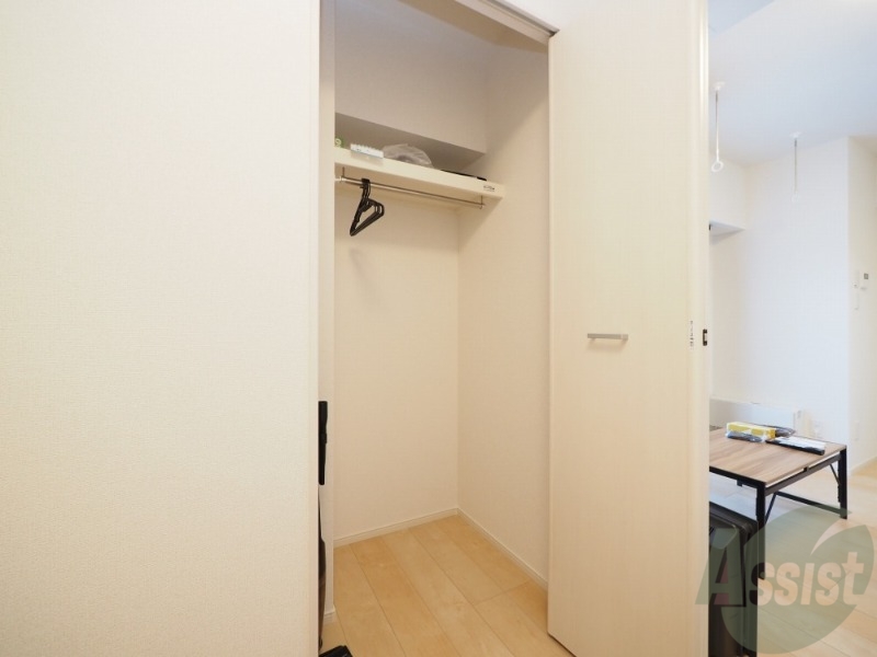 収納　収納もバッチリあるのでお部屋が片付きますよ！