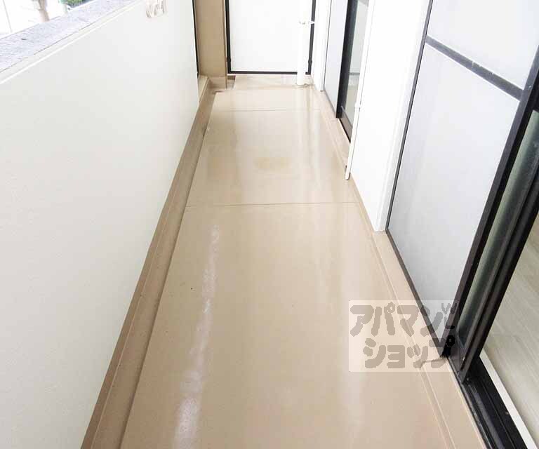 バルコニー　防水もばっちりです。
