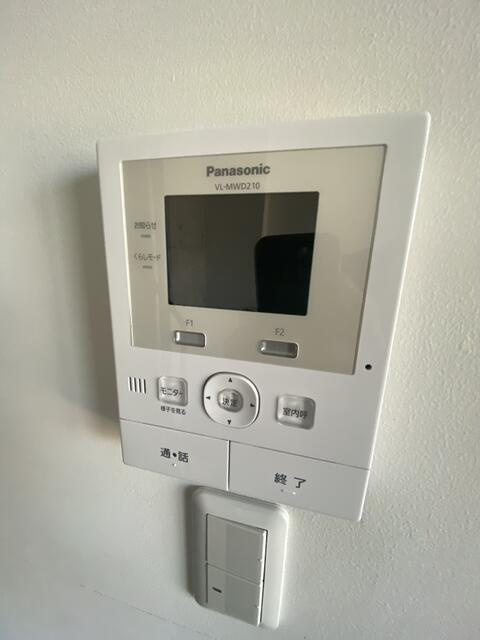 セキュリティ　カラーモニター付きインターホン