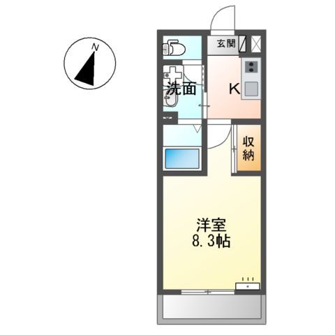 Flat HIIIの間取り写真