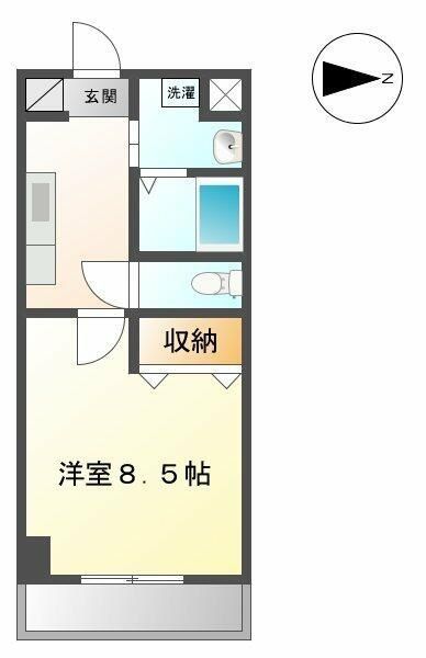 ベルフィオーレ二日町の間取り写真