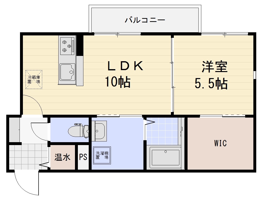 トゥールモンド リベールの間取り