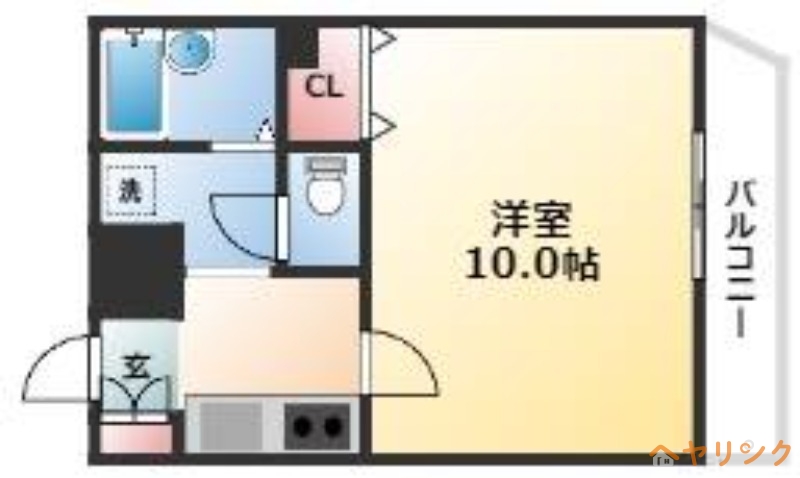 パルテプエンテの間取り