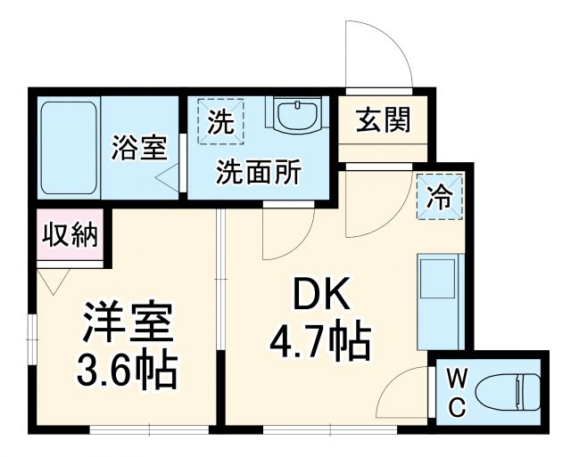 ベレガンス船橋の間取り