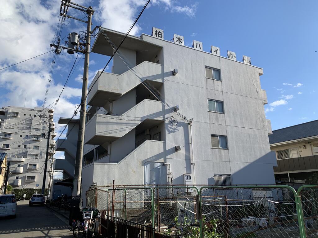 堺市堺区柏木町のマンションの建物外観