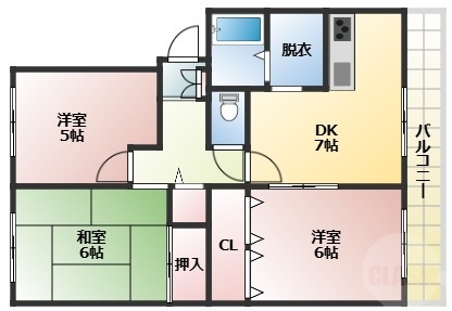 パティエールの間取り