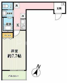 【さいたま市西区大字指扇のアパートの間取り】