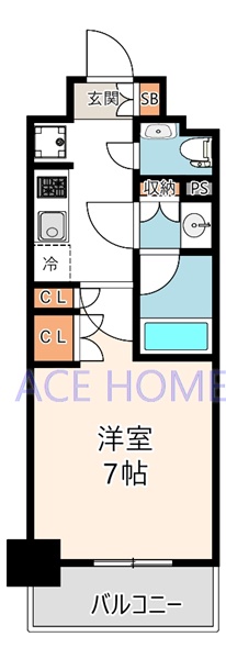 ザ・パークハビオ阿倍野昭和町の間取り