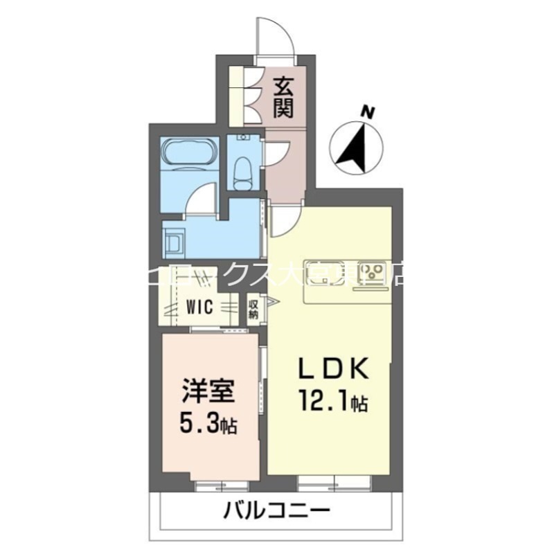 カンパーナ　プリータの間取り