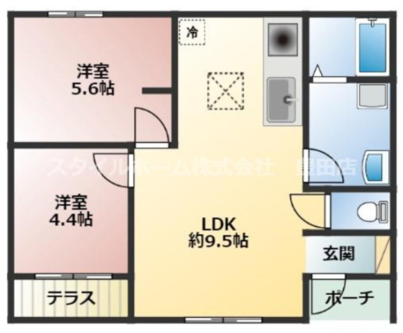 エルロードの間取り