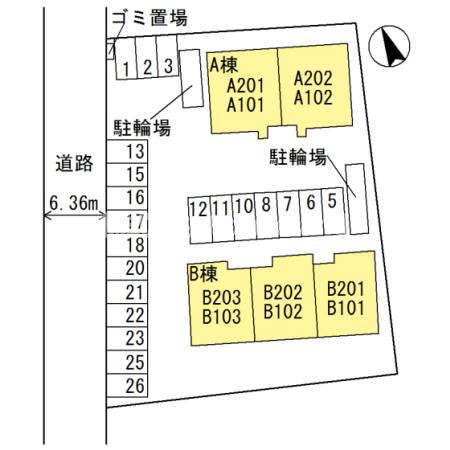 【D-roomシャルム B棟のその他】