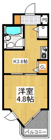 ヘリオス378立川の間取り