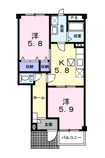 フルブルームヒルズの間取り