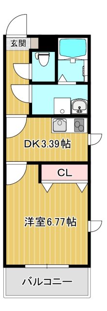 仮）大江２丁目ＡＰの間取り