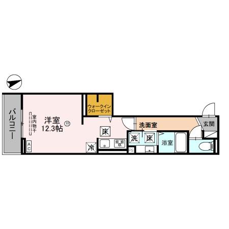 D-ROOM　正木の間取り