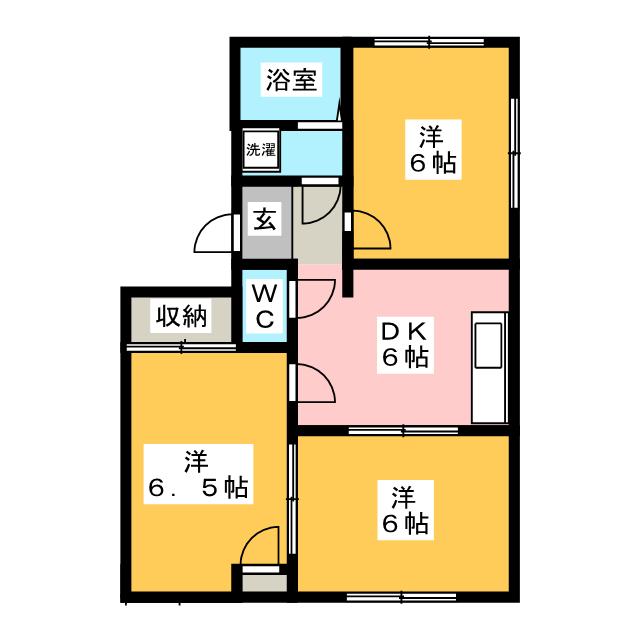 エスポワール豊岡の間取り