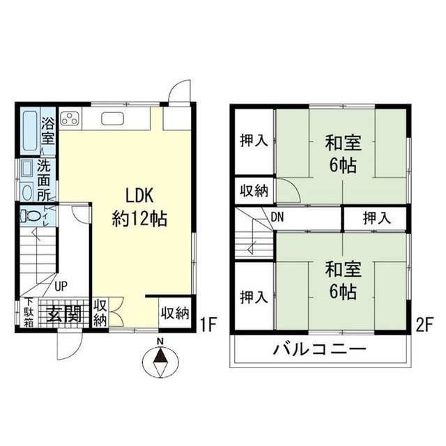 東椎路１２５８の間取り