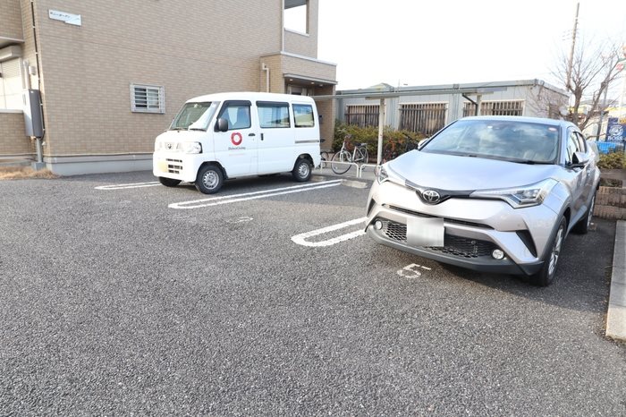 【サニーガーデンの駐車場】