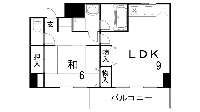 ハミングコートの間取り