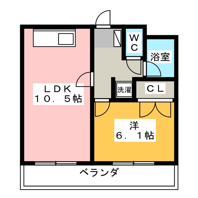 Ｂｌｏｉｓ亀城の間取り