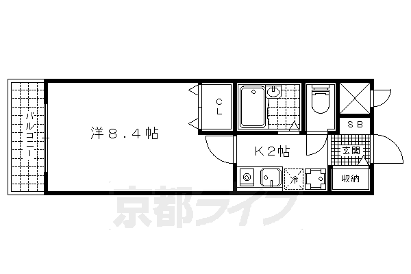 ＫＹＯマンションの間取り