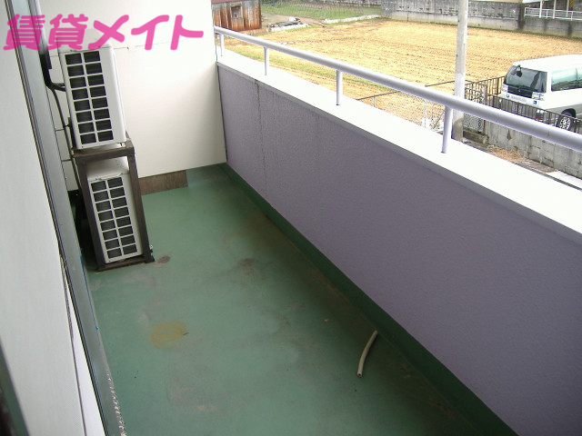 バルコニー　同物件別部屋の写真