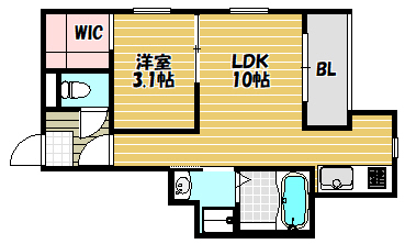 REGALEST門真南の間取り