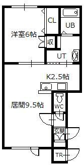 【Ｖｅｒａｎｏ旭橋の間取り】