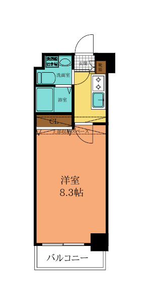 NO.71　ORIENT　TRUST　TOWERの間取り