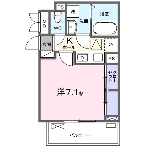 ソラレ　エムズの間取り