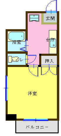 ロイヤルプリンスビルの間取り