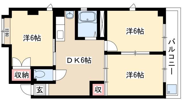 エクセル寿の間取り