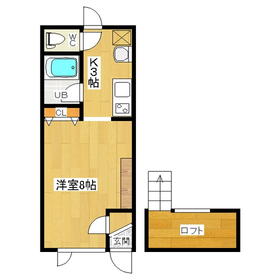 メゾンド純Iの間取り