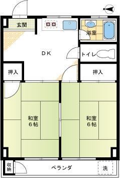 雑司が谷サンキハイツの間取り