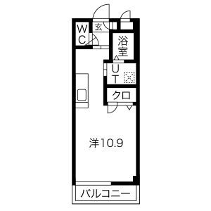 サニーフラットの間取り