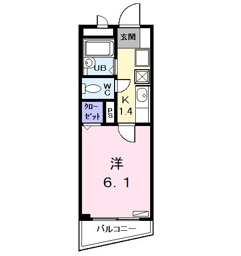 光マンションの間取り